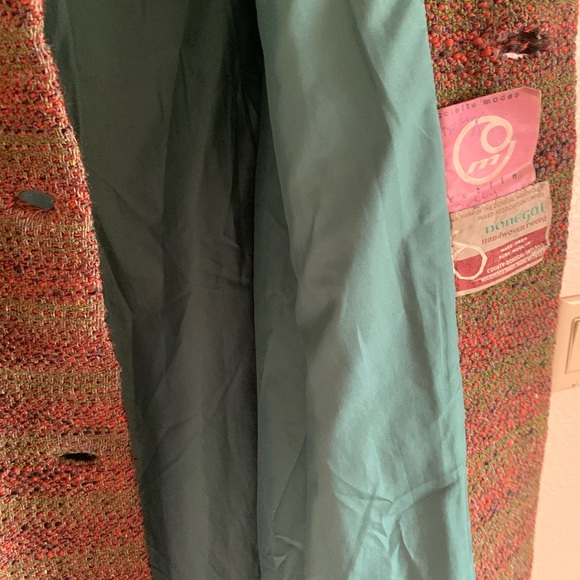 Vintage colette modes dublin donegal handwoven tweed - Picture 9 of 12